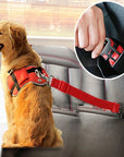 Adjustable Dog Safety Seat Belt